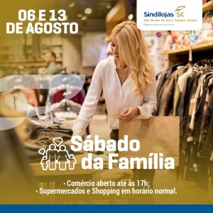 Sabado da familia!