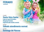 Ateno ao Horrio do feriado da Pscoa