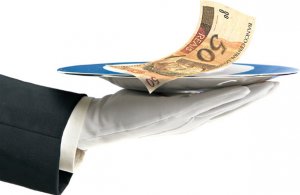 Excluso das gorjetas da base de clculo do ICMS