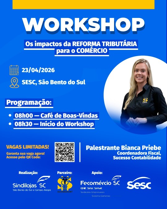 Workshop - Os Impactos da Reforma Tribut�ria para o Com�rcio
