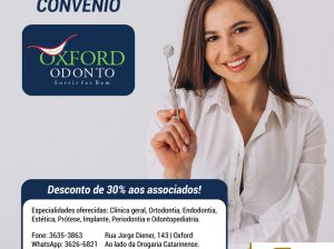 Convenio com a Clinica Oxford Odonto